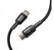 KÁBEL TECH-PROTECT ULTRABOOST EVO TYPE-C CABLE PD100W/5A 25CM BLACK