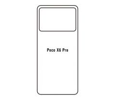 Hydrogel - zadná ochranná fólia - Xiaomi Poco X6 Pro 