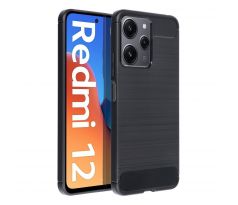CARBON Case  Xiaomi Redmi 12 4G / Redmi 12 5G cierny