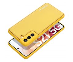 LEATHER Case  Samsung Galaxy A05 žltý