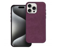 Woven Mag Cover  iPhone 15 Pro Max burgundy