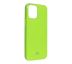 Jelly Case Mercury  iPhone 12 Pro Max žltý limetkový