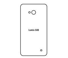 Hydrogel - matná zadná ochranná fólia - Microsoft Lumia 640