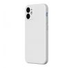 iPhone 12 mini Silicone Case - Baseus Liquid Ivory white (WIAPIPH54N-YT02)