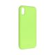 Roar Colorful Jelly Case -  iPhone XR žltý limetkový