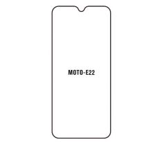 Hydrogel - matná ochranná fólia - Motorola Moto E22/E22i
