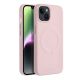 Roar Kožený kryt Mag Case -  iPhone 14    ružový purpurový