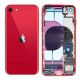 Apple iPhone SE 2020/2022 - Zadný housing - červený s predinštalovanými dielmi