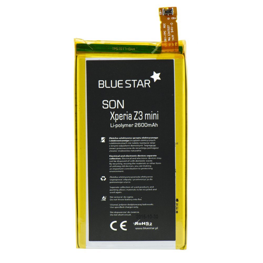 Batéria Sony Xperia Z3 compact 2600mAh Li-Poly Blue Star PREMIUM