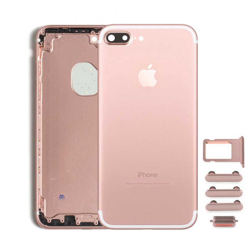 Apple Zadný kryt iPhone 7 Plus ružový/ rose gold
