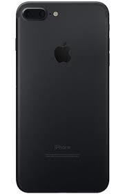 Apple Zadný kryt iPhone 7 Plus čierny/ Matte Black