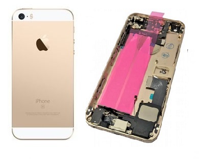 Apple iPhone SE - Zadný kryt - champagne gold / zlatá s malými dielmi