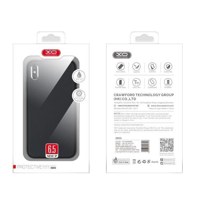 XO Design Matte TPU Series case - iPhone XS Max black
