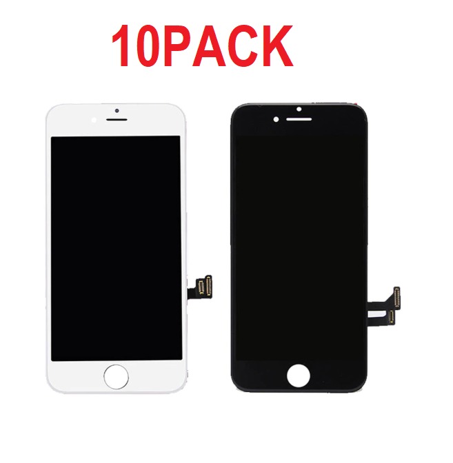 10PACK - LCD displej iPhone 8 Plus OEM - biely/čierny