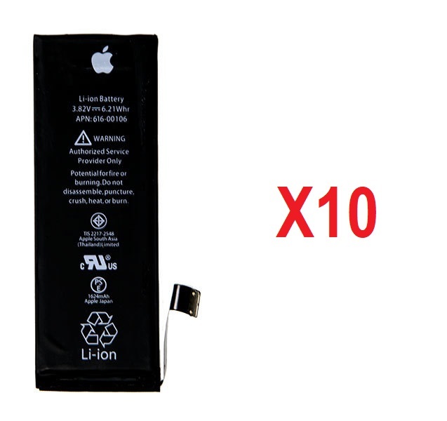 10PACK - Originálna batéria - iPhone SE