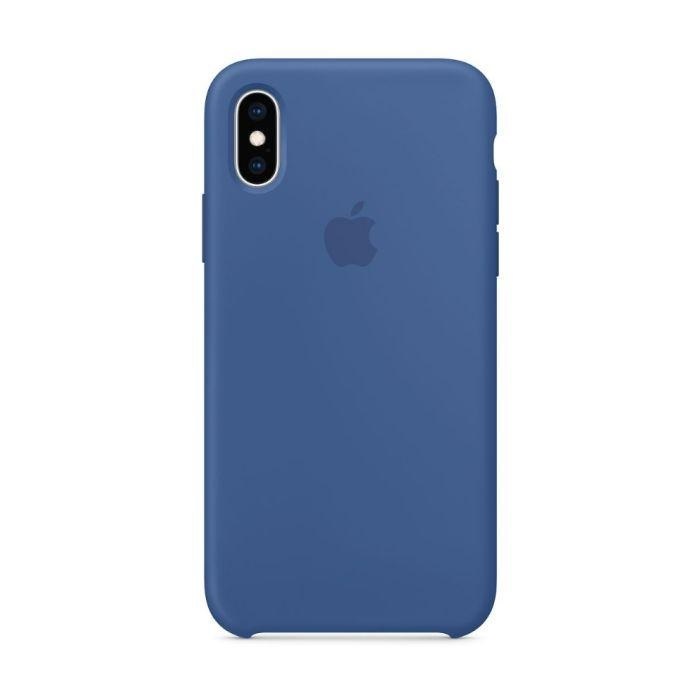 Apple iPhone Xs Silicone Case - Delft Blue