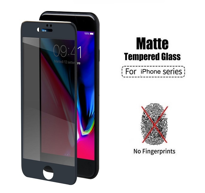 5D matné ochranné temperované sklo pre Apple iPhone 7 Plus/8 Plus