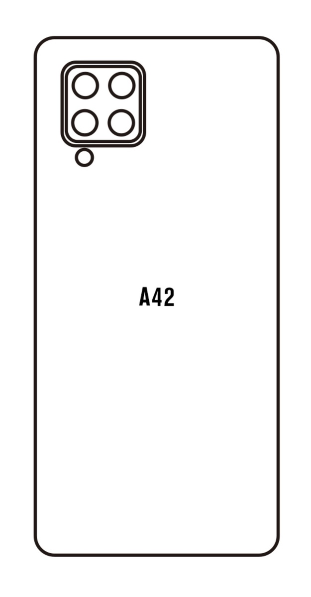 Hydrogel - zadná ochranná fólia - Samsung Galaxy A42 5G