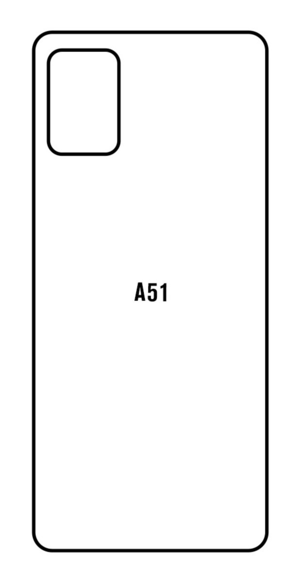 Hydrogel - zadná ochranná fólia - Samsung Galaxy A51 5G