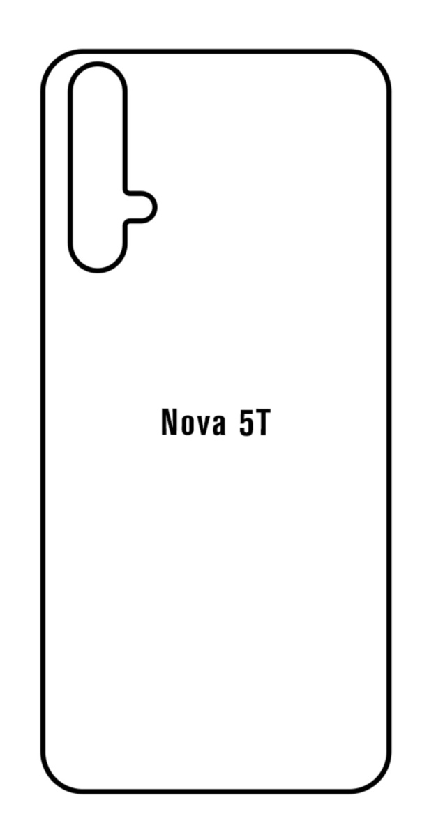 Hydrogel - zadná ochranná fólia - Huawei Nova 5T