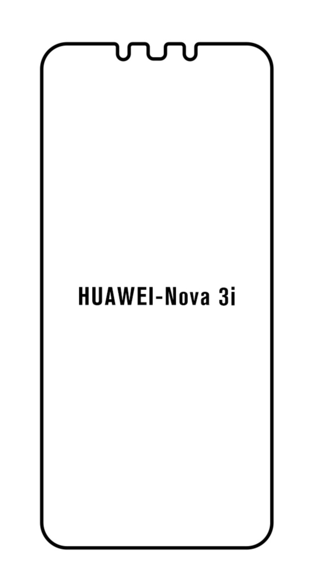 Hydrogel - ochranná fólia - Huawei Nova 3i