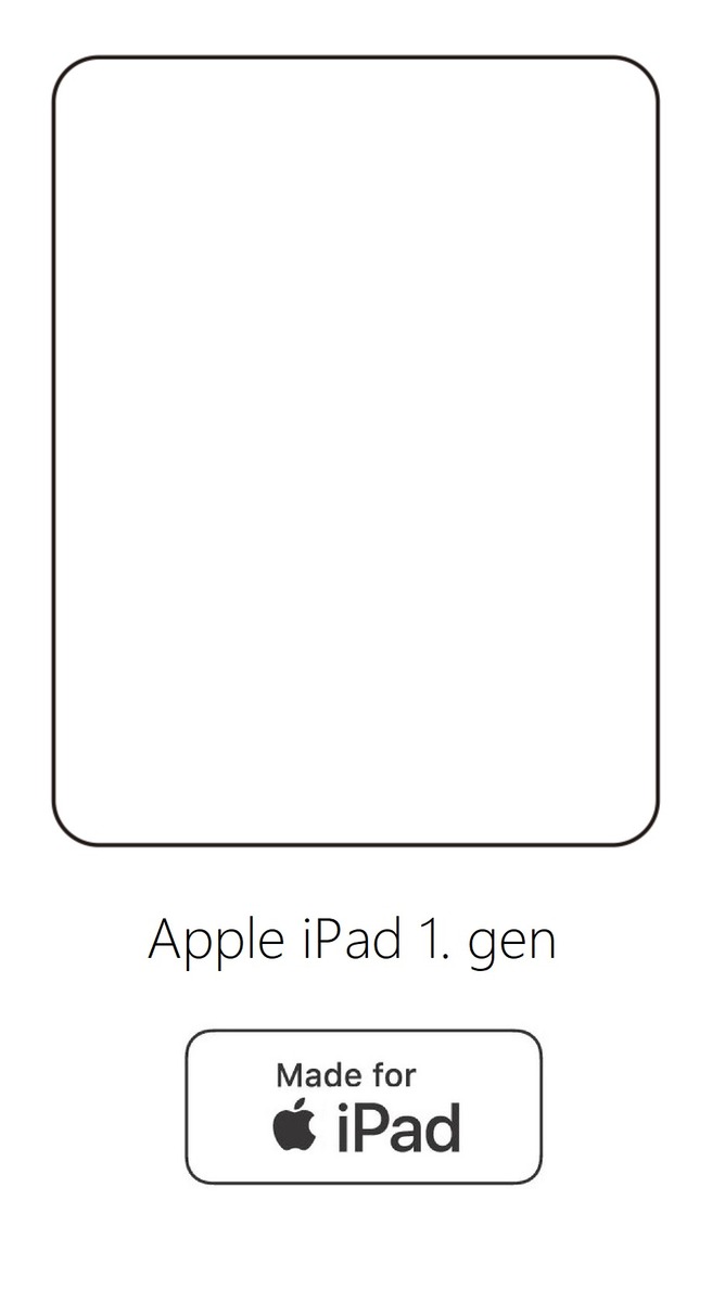 Hydrogel - zadná ochranná fólia - Apple iPad 1