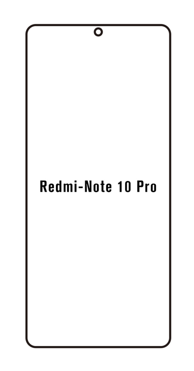 Hydrogel - ochranná fólia - Xiaomi Redmi Note 10 Pro