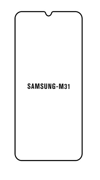 Hydrogel - ochranná fólia - Samsung Galaxy M31