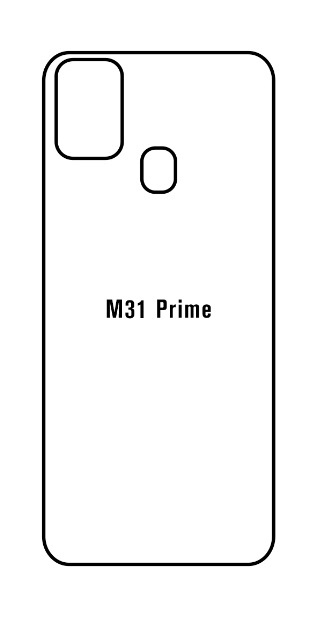 Hydrogel - zadná ochranná fólia -Samsung Galaxy M31 Prime