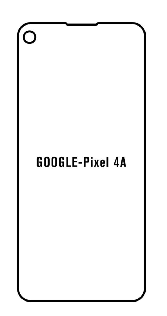 Hydrogel - matná ochranná fólia - Google Pixel 4A