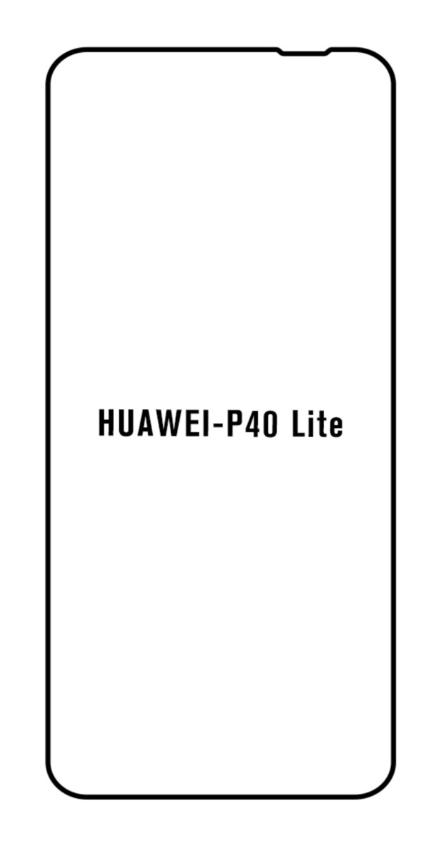 Hydrogel - matná ochranná fólia - Huawei P40 Lite