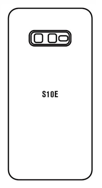 Hydrogel - zadná ochranná fólia - Samsung Galaxy S10e