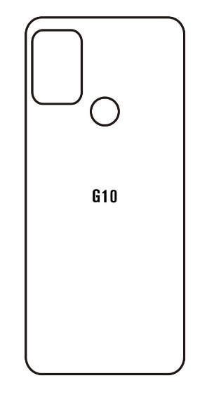 Hydrogel - zadná ochranná fólia - Motorola Moto G10