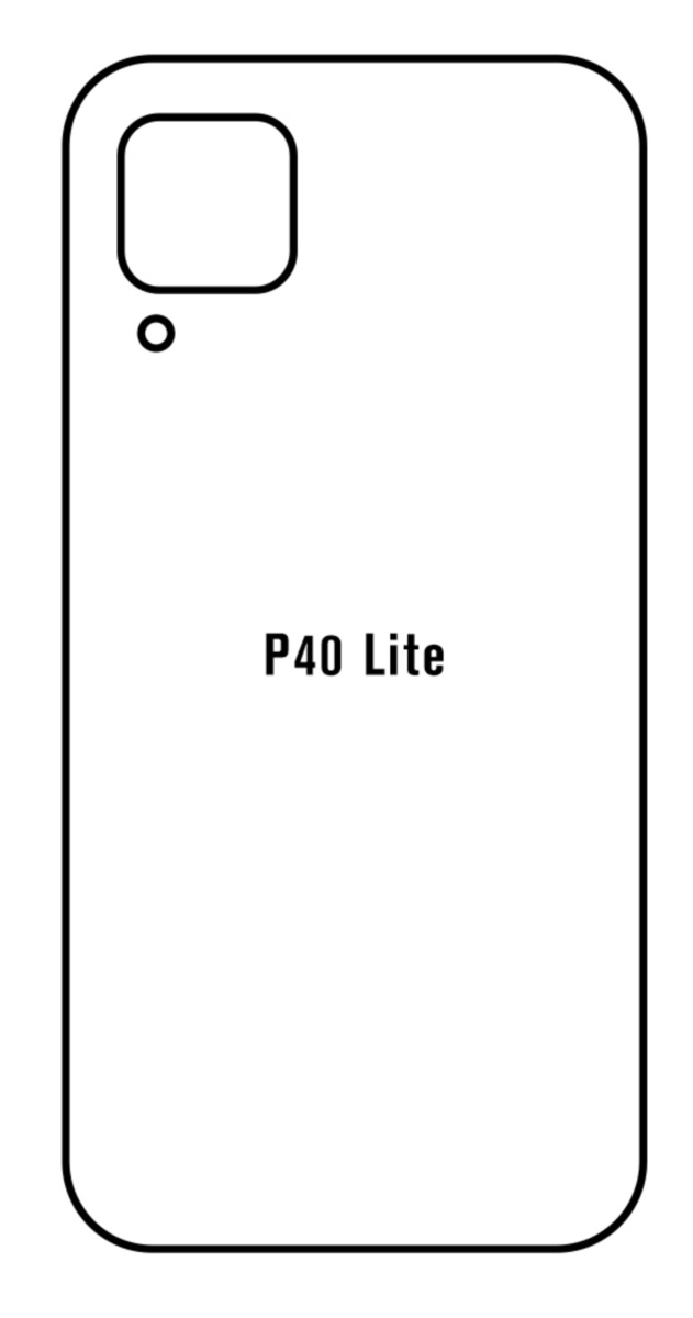 Hydrogel - matná zadná ochranná fólia - Huawei P40 Lite