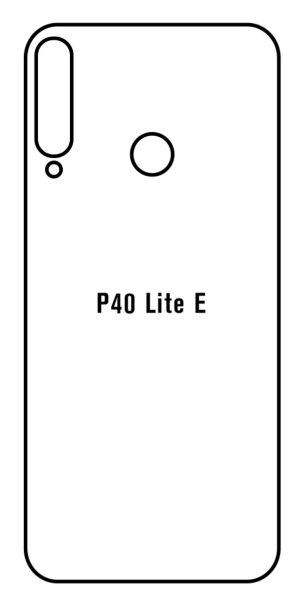 Hydrogel - matná zadná ochranná fólia - Huawei P40 Lite E