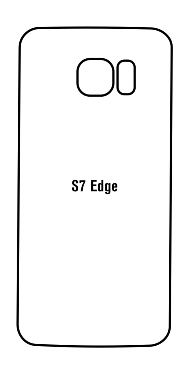 Hydrogel - matná zadná ochranná fólia - Samsung Galaxy S7 Edge
