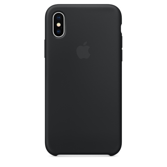 Apple iPhone XS Silicone Case - BLACK