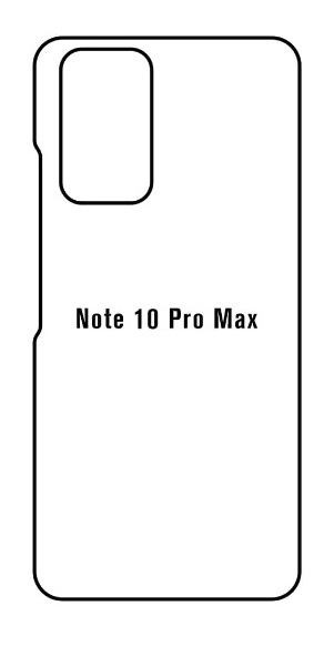 Hydrogel - zadná ochranná fólia - Xiaomi Redmi Note 10 Pro Max