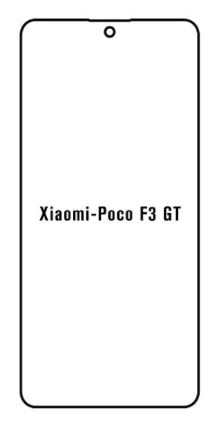 Hydrogel - matná ochranná fólia - Xiaomi Poco F3 GT