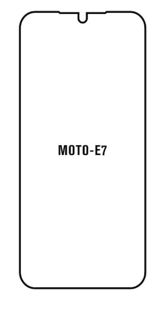 Hydrogel - ochranná fólia - Motorola Moto E7