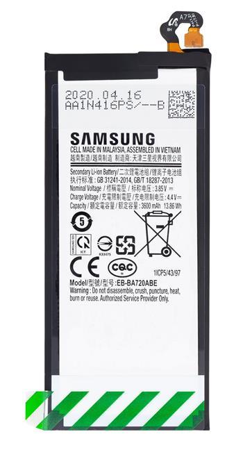 Batéria Samsung EB-BA720ABE pre Samsung Galaxy A7 2017, J7 2017 Li-Ion 3600mAh (Service pack)