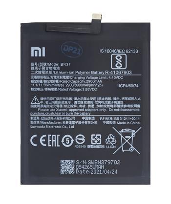 OEM Batéria BN37 pre Xiaomi Redmi 6, Redmi 6A 3000mAh (bulk)