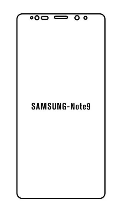 Hydrogel - Privacy Anti-Spy ochranná fólia - Samsung Galaxy Note 9