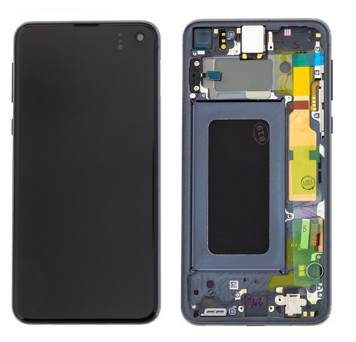 Original displej Samsung Galaxy G970 S10e Black (Service Pack)