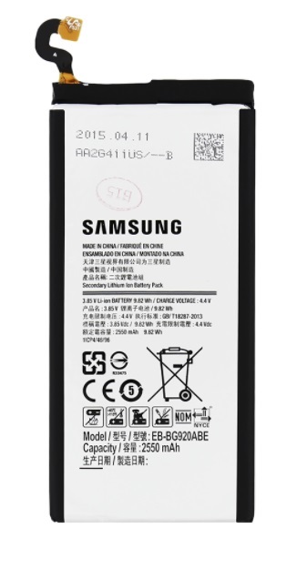 OEM Batéria Samsung Galaxy S6 EB-BG920ABA 2550mAh bulk