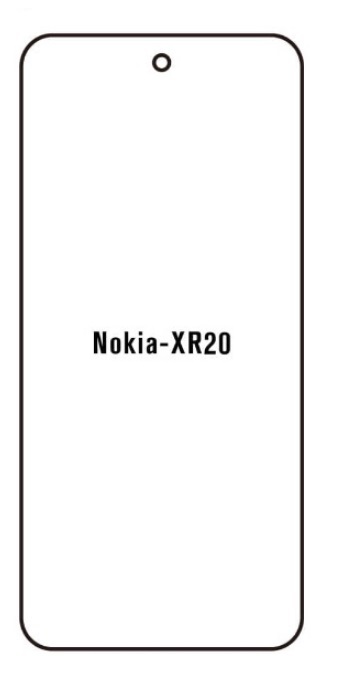 Hydrogel - matná ochranná fólia - Nokia XR20