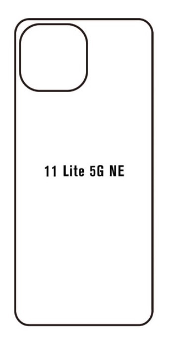 Hydrogel - zadná ochranná fólia - Xiaomi 11 lite 5G NE