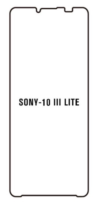 Hydrogel - Privacy Anti-Spy ochranná fólia - Sony Xperia 10 III lite