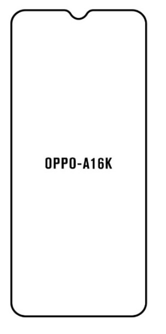 E-shop Hydrogel - matná ochranná fólia - OPPO A16K