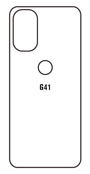 Hydrogel - zadná ochranná fólia - Motorola Moto G41